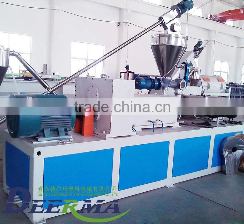 Eco-friendly WPC wood plastic profile WPC roofing tiles extrusion machine