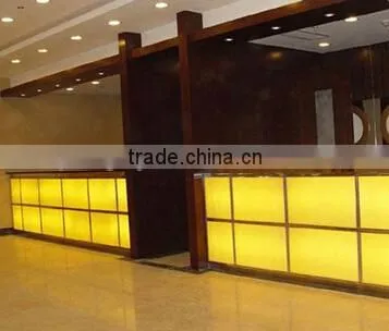 Plastic exhibition engineering Sheet,placard lighting advertising ps board