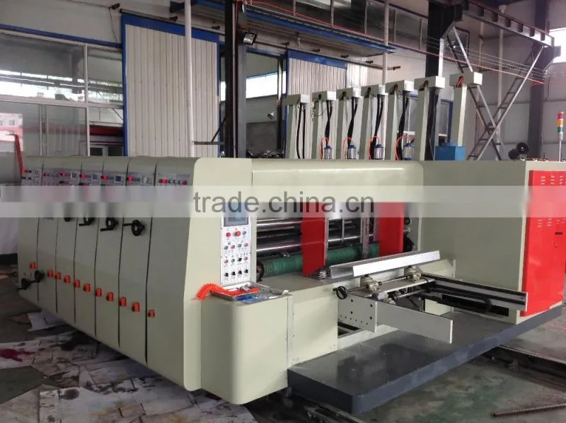 corrugated carton box flexo printing machine/ carton ink printer machine