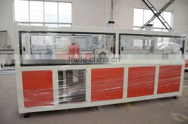 SJSZ-65/132 Conical twin screw PVC window profile making line