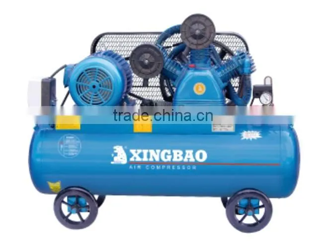 portable 380V AC piston electic auto air compressor of machinery made in china for sale