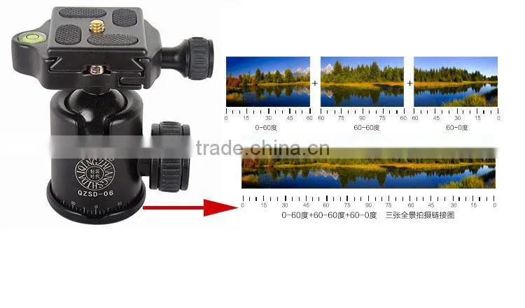 Portable BEIKE Q-999S safety aluminum Camera Tripod Monnopod