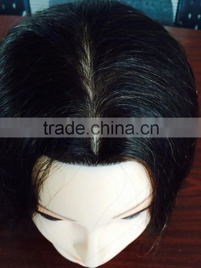 100% natural human hair training head, manuquin for hair salon with cheap price and high quality