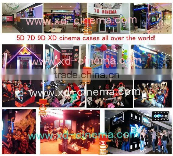 2015 hot product steel material safety motion simulator 5D cinema