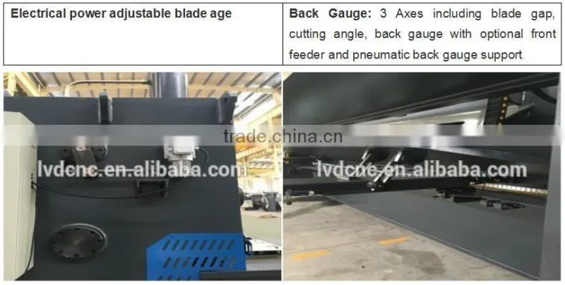 Shearing Machine QC11K/Y 6x6000mm on sale
