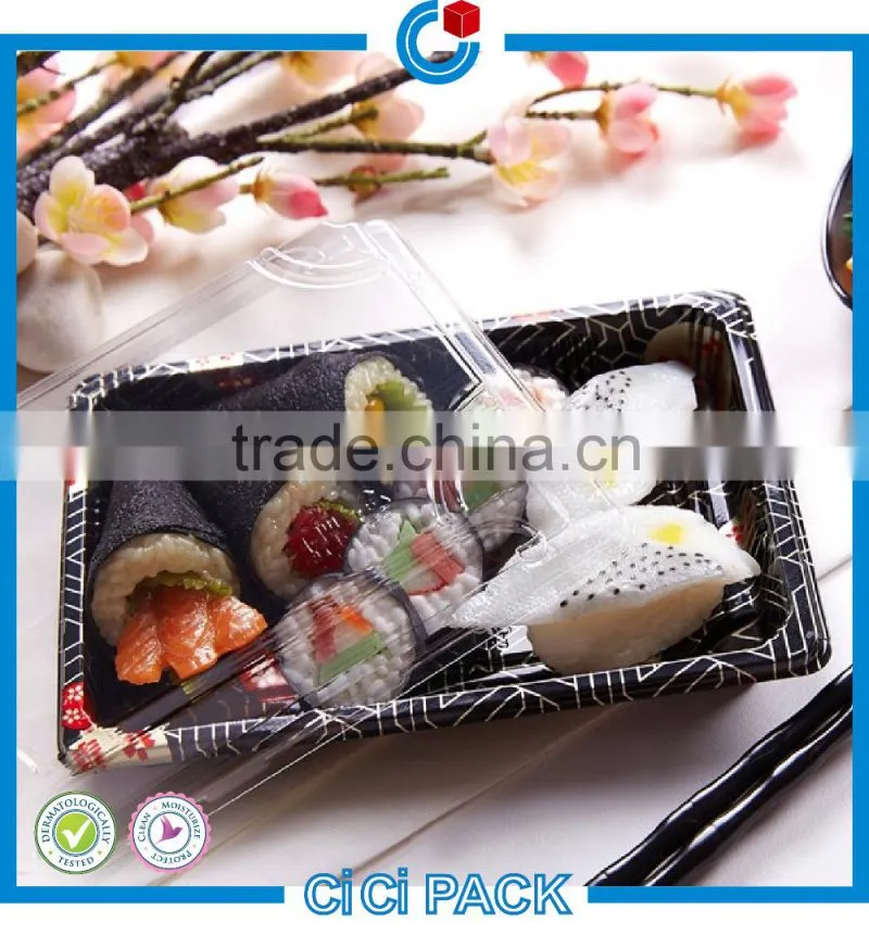 Disposable Sushi Tray, Plastic Sushi Container, Wholesale Sushi Packaging Box