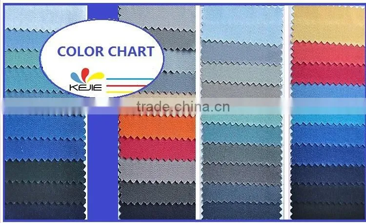 Factory in stock Heavy Poly-Cotton Twill Fabric for worker' jeans