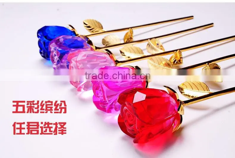 Souvenirs Crystal Gift Crystal Rose Crystal Gift Items