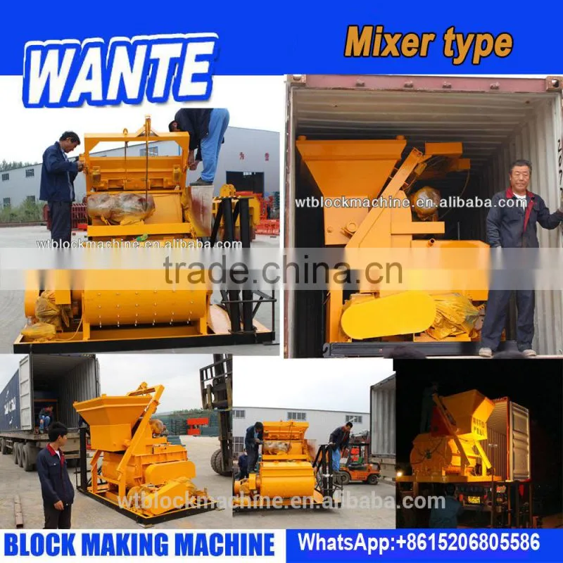 Rotating Drum Cement Mixer