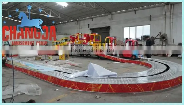 C&Q Amusement rides, Exciting!! Entertainment Equipment Amusement Park Children Climbing Car Games Kiddie Train Rides