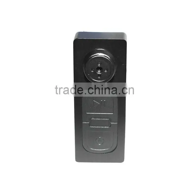 Mini Black Hidden Button Camera with Audio JVE 3302A
