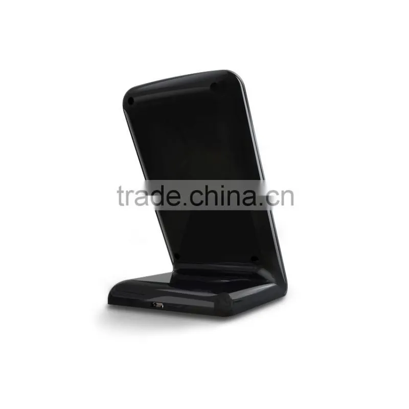 mobilephone case silicon 3 coils wireless stand charger mobile charger