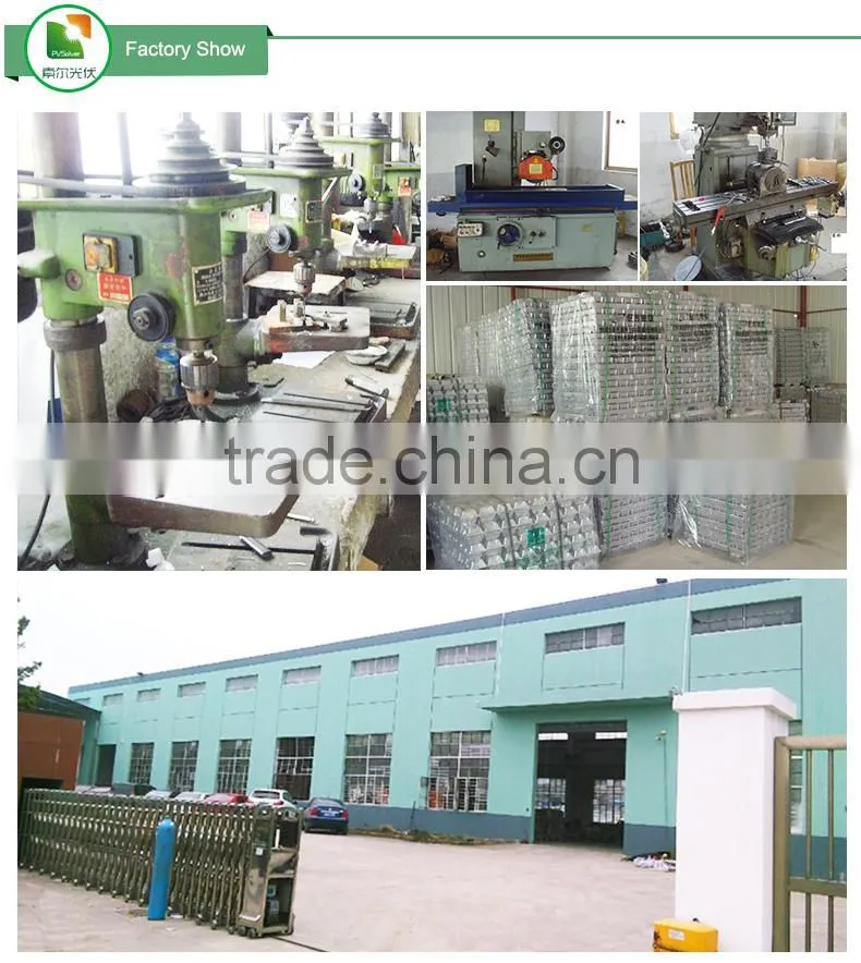 pv solar pitched roof installation bracket aluminum frame solar support mounting brackets