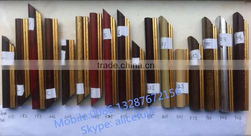 wholesale cheap simple designed polystyrene photo picture frame moulding