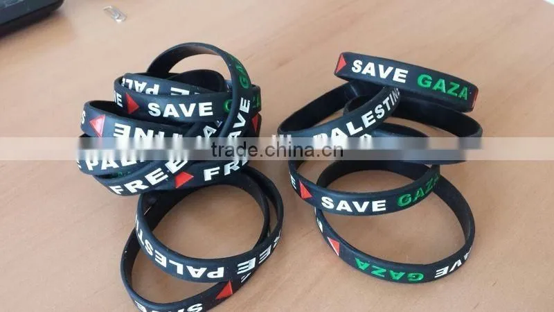 Competitive price Free Palestine Save Gaza Wristband Bracelet ---- DH 17010