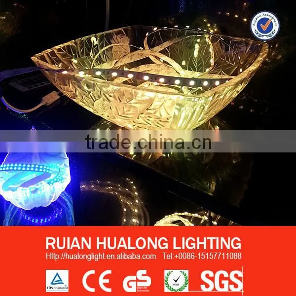 12v/24v flexible 3528 5050 battery powered led strip light rgb led strip