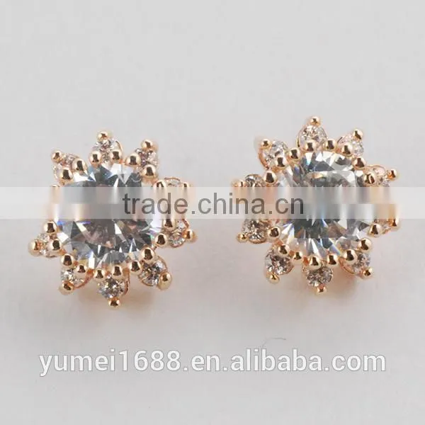 Latest Design Popular elegant style crystal earring
