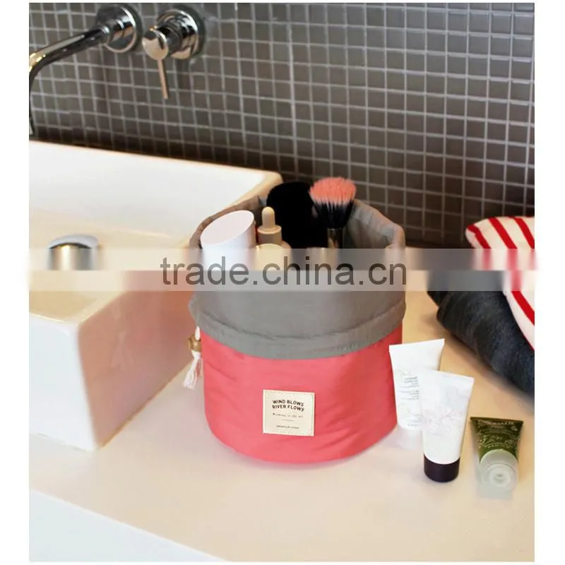 High quality korean style custom cotton cosmetic bags