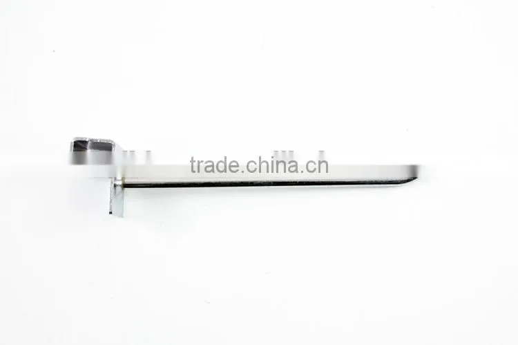 19mm Pipe Merchandise Display Hook 16mm Wire Display Crossbar Hook