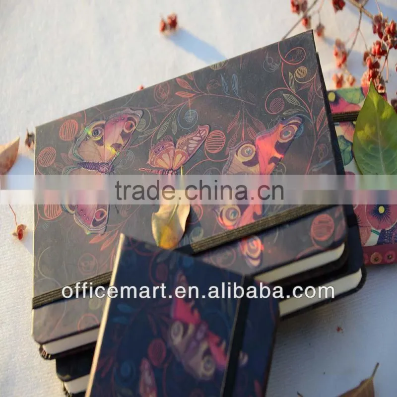 A5 spiral notebook with Spot UV