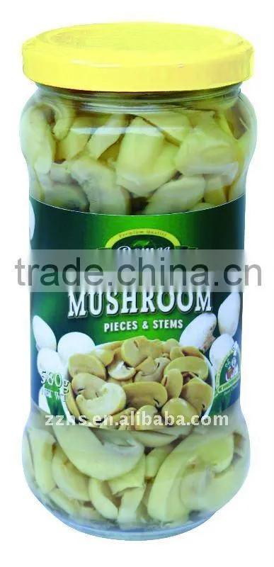 Canned Mushroom Pieces and Stems