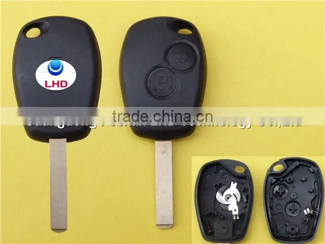 Spare Car Key Shell Fob for 2B Renault Master Remote Key Blank with VA2 Blade