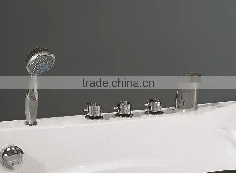 Q305 single person bathtub small bathtub with seat hydromassage bathtub pump