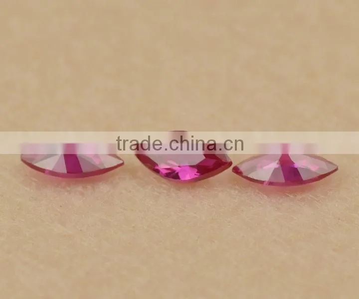 wholesale the best small round synthetic corundum ruby beads