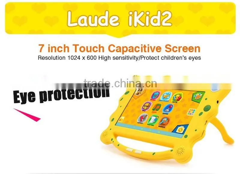 High Quality Cheap Wholesale 7 Inch Kids Kid Tablet PC 1GB RAM Android 5.1 study game learning pad education Game Christmas Gift