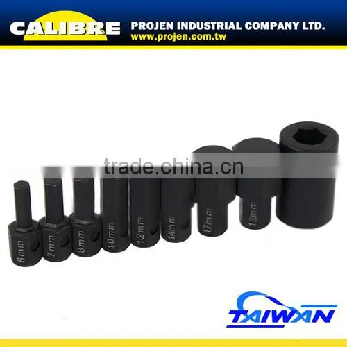 CALIBRE Auto Repair Tools 6pc socket adaptor and Reducer Set