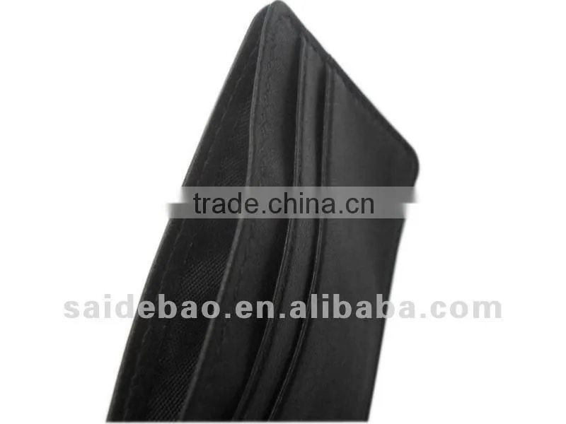 2015 fasion PU leather portfolio case,A4 Leather Portfolio Case For Executive, Zipper Portfolio