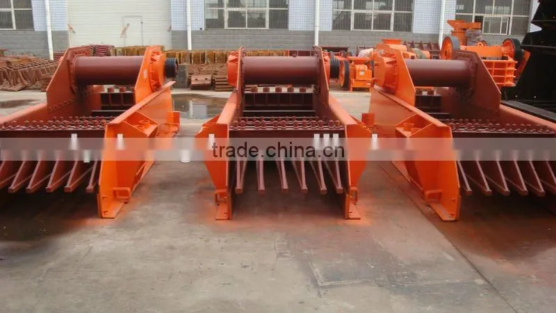 GZD series Automatic linear vibrating feeder for rock crushing