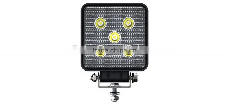 Factory direct offer auto LED lamp 4.25inch super bright IP68 square15W 4x4 offroad LED driving light
