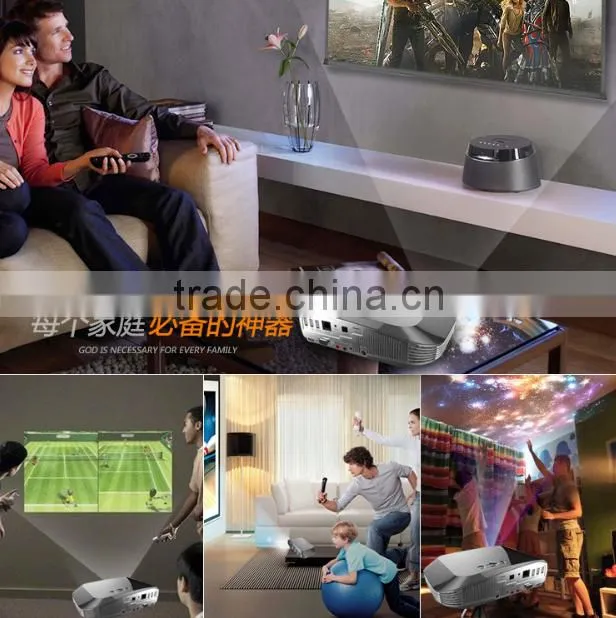Both OEM and ODM available 4Kx4K Smart Projector RK3288 20Core: 4 Core CUP + 16 Core GPU, ARM Cortex-A17 CPU with up to 1.8GHz