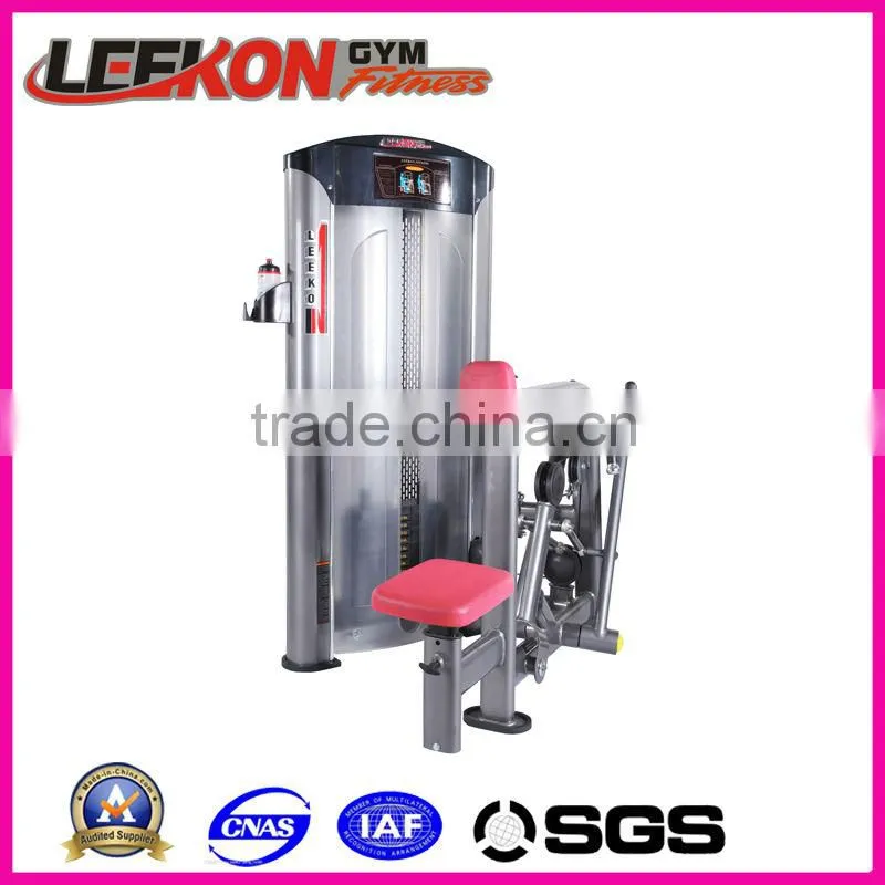 garden fitness equipment seated back press