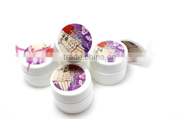 5ml fashion pure paint color UV Gel Lacquer,high quality gel uv