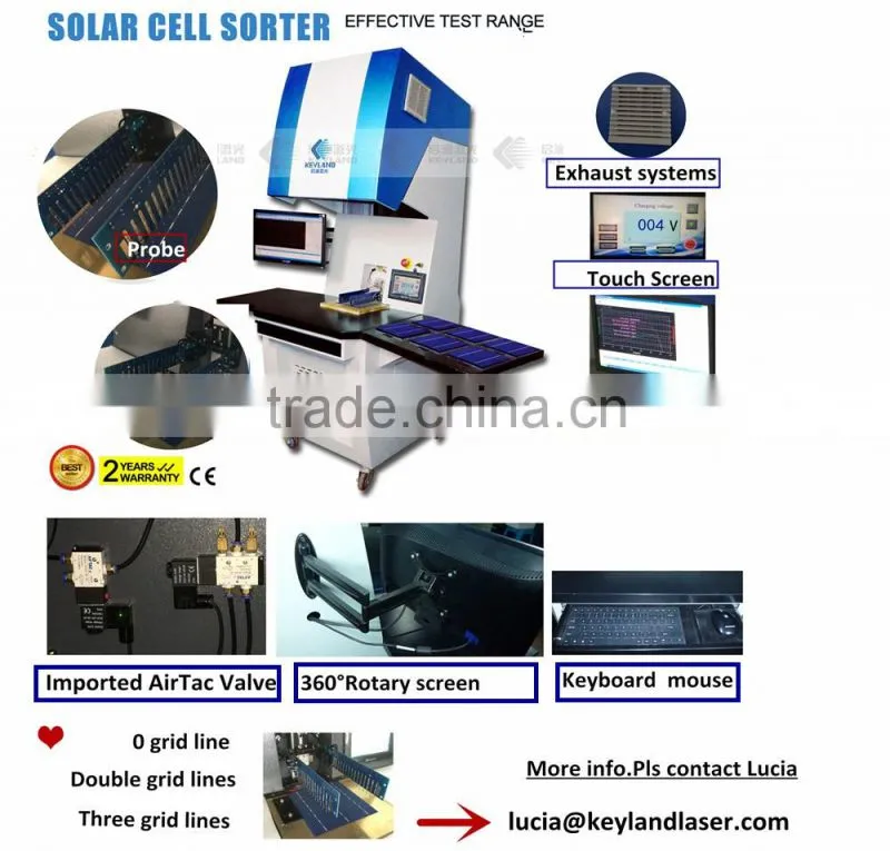 Keyland 3bb 4bb Solar Cell Poly Mono PV Tester