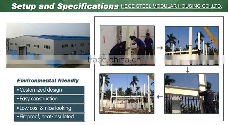 Beautiful construction design steel structure warehouse