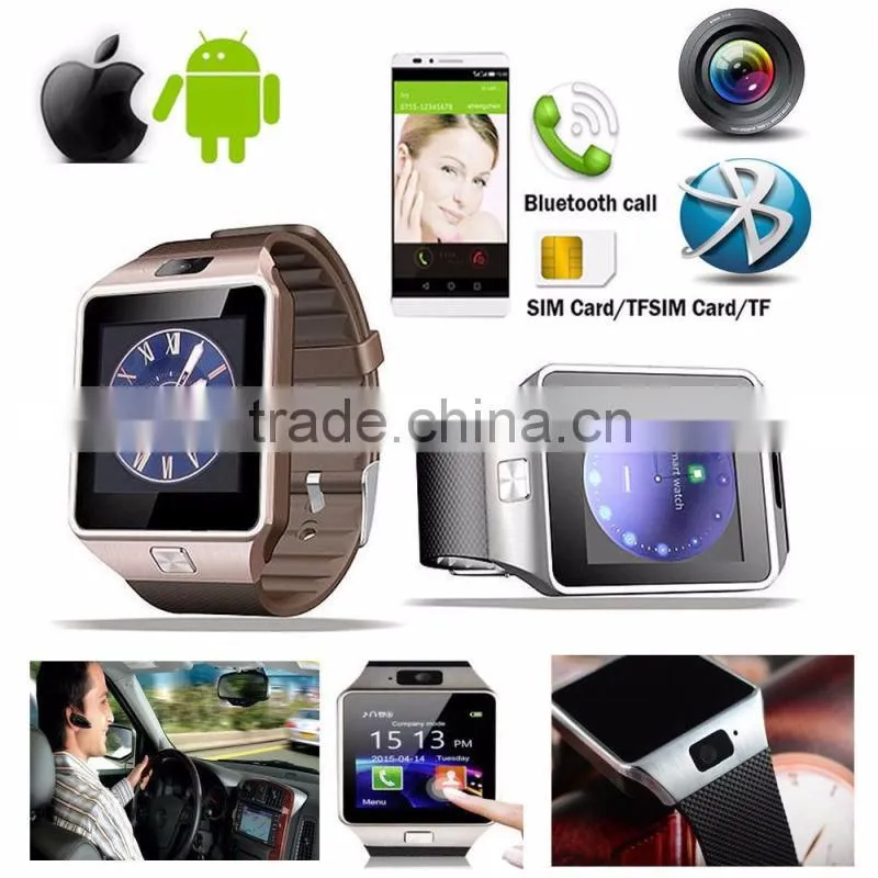 Bluetooth Wrist Smart Watch Phone for Smartphones IOS Android