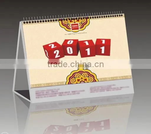 Retail table planner calendar printing