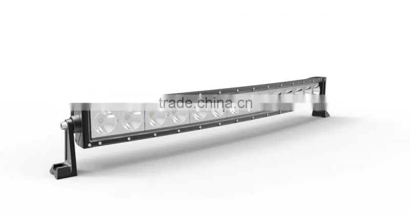 High qualityl! 140W curved offroad led light bar CE,RoHS, E-mark certificate single row light bar