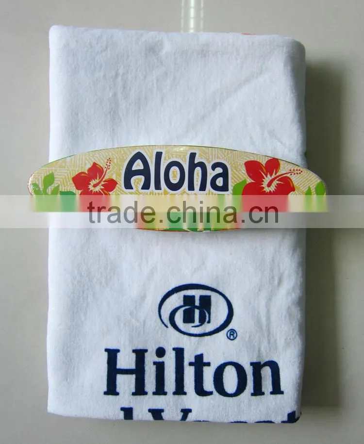 Elliptical shape maigc hand towel terry cotton elliptical compressed hand towel