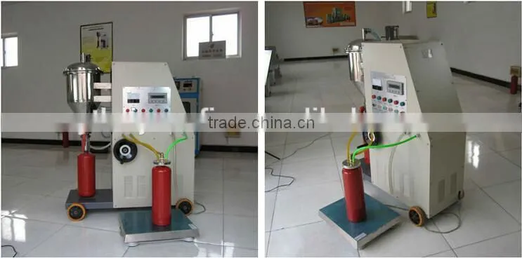 Automatic fire extinguisher powder filler