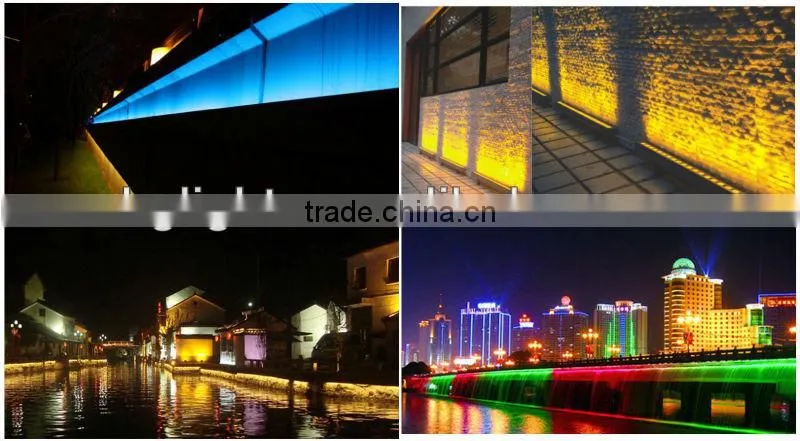 18w 24w 36w 6063 aluminum + tempered glass LED wall washer light