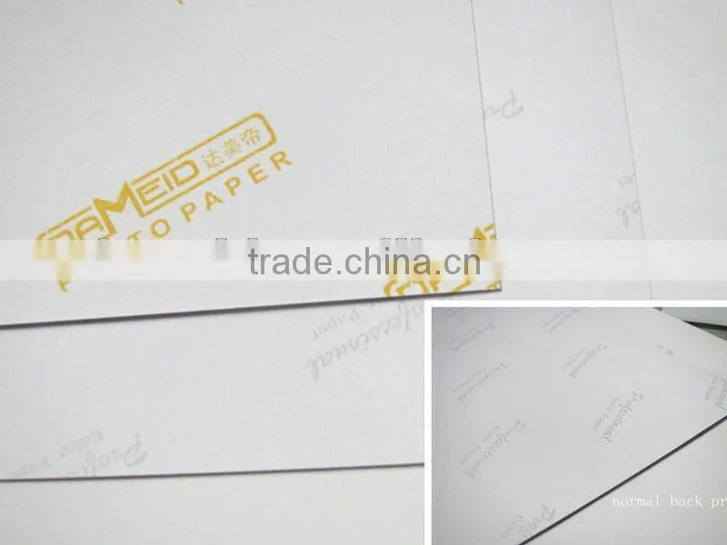 double sided photo paper name card,glossy photo paper inkjet photo paper