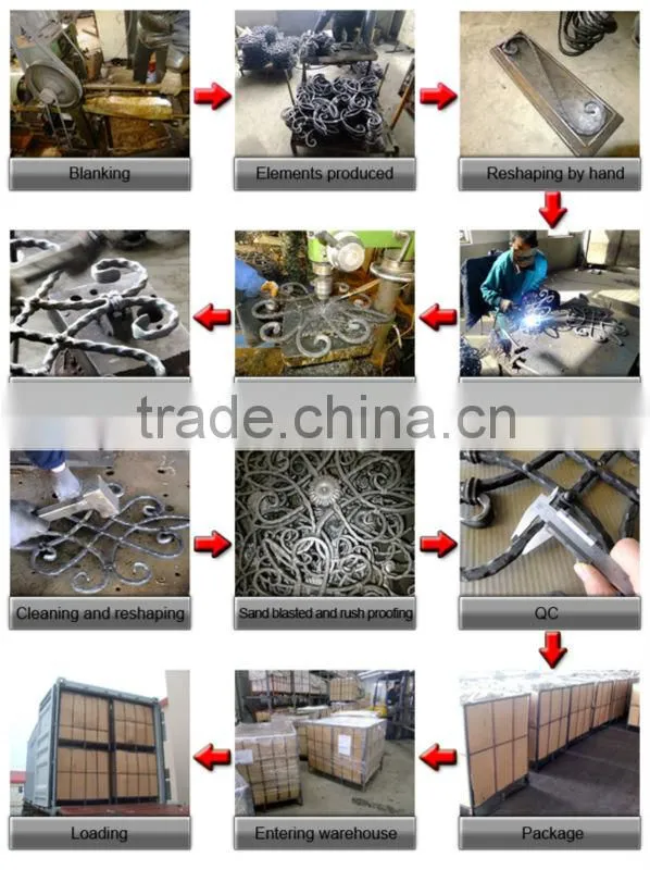 gate and fence design wrught iron ornamental metal panels