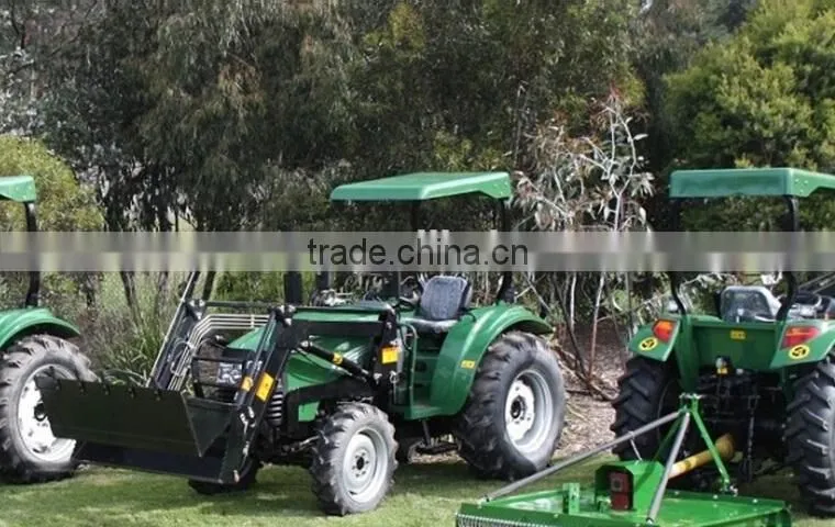 TZ-3 40HP 4WD Garden tractor Front end loader with multi-function 4in1 combine bucket