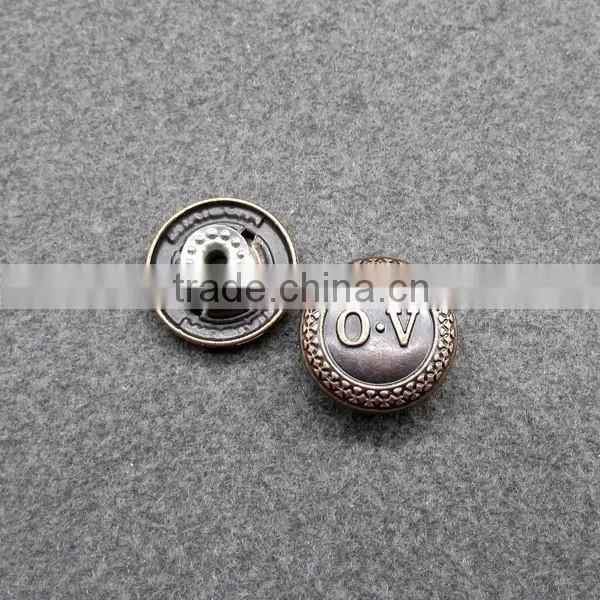 Zinc Alloy jeans Button For Garment