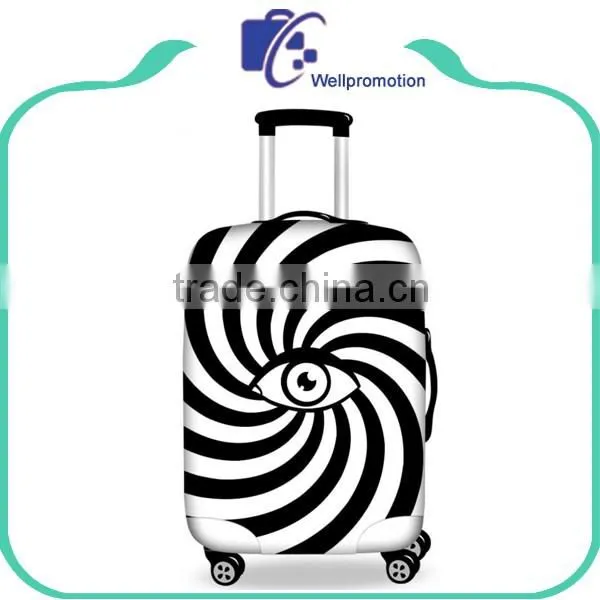 Luggage suitcase cover/ spandex elastic custom suitcase cover