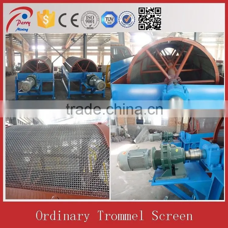 Popular YMT Model Moible Trommel Gold Washing Machine In Ghana
